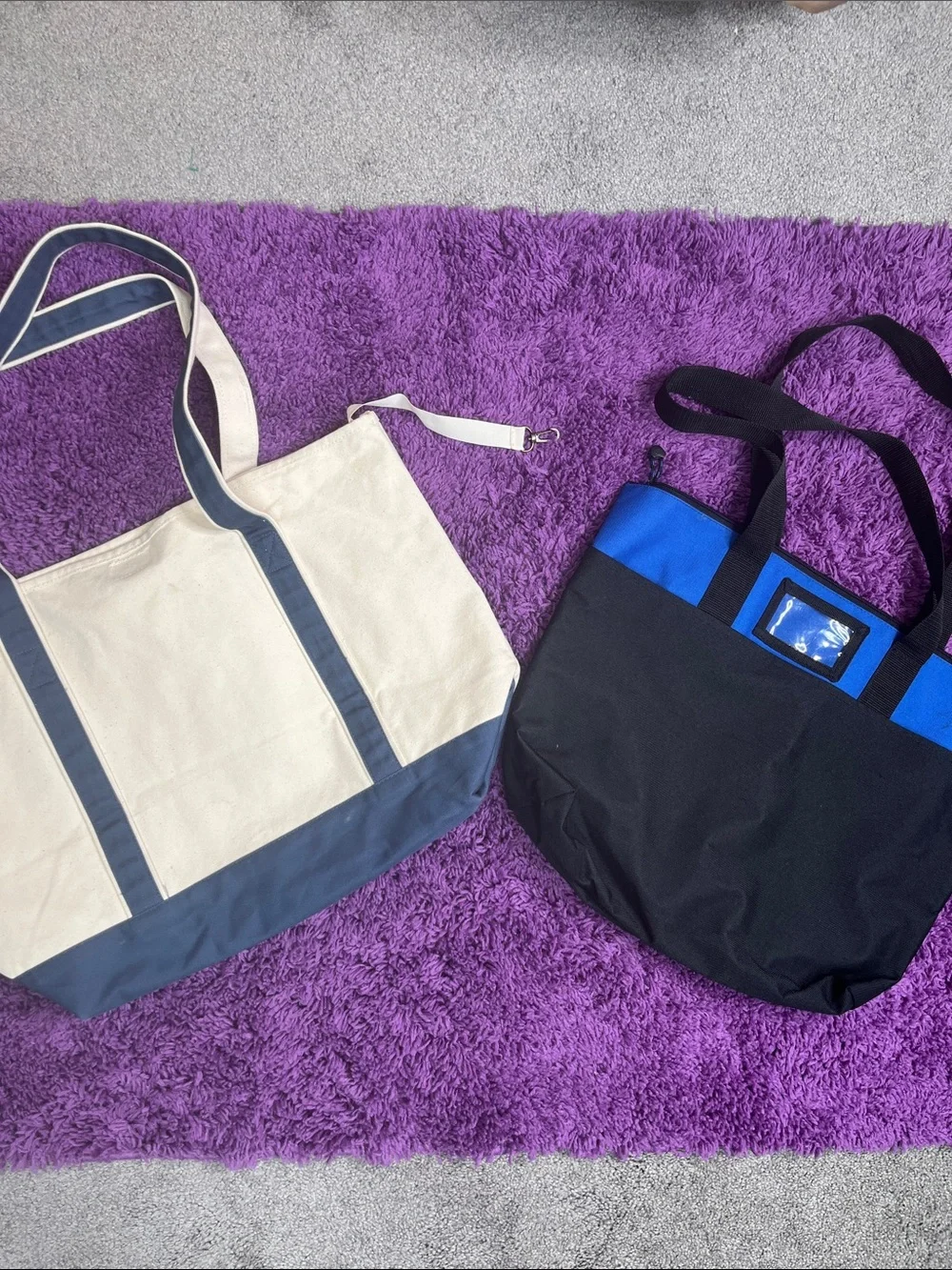 Volvo Canvas Tote and Insulated Tote Bag Bundle